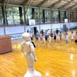 郡山市立御館小学校始業式にPepperサプライズ出席